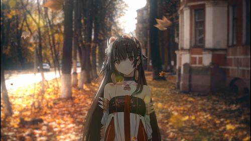 Lucia Crow Feather – Arknights Live Wallpaper