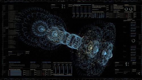 Sci-Fi HUD Live Wallpaper