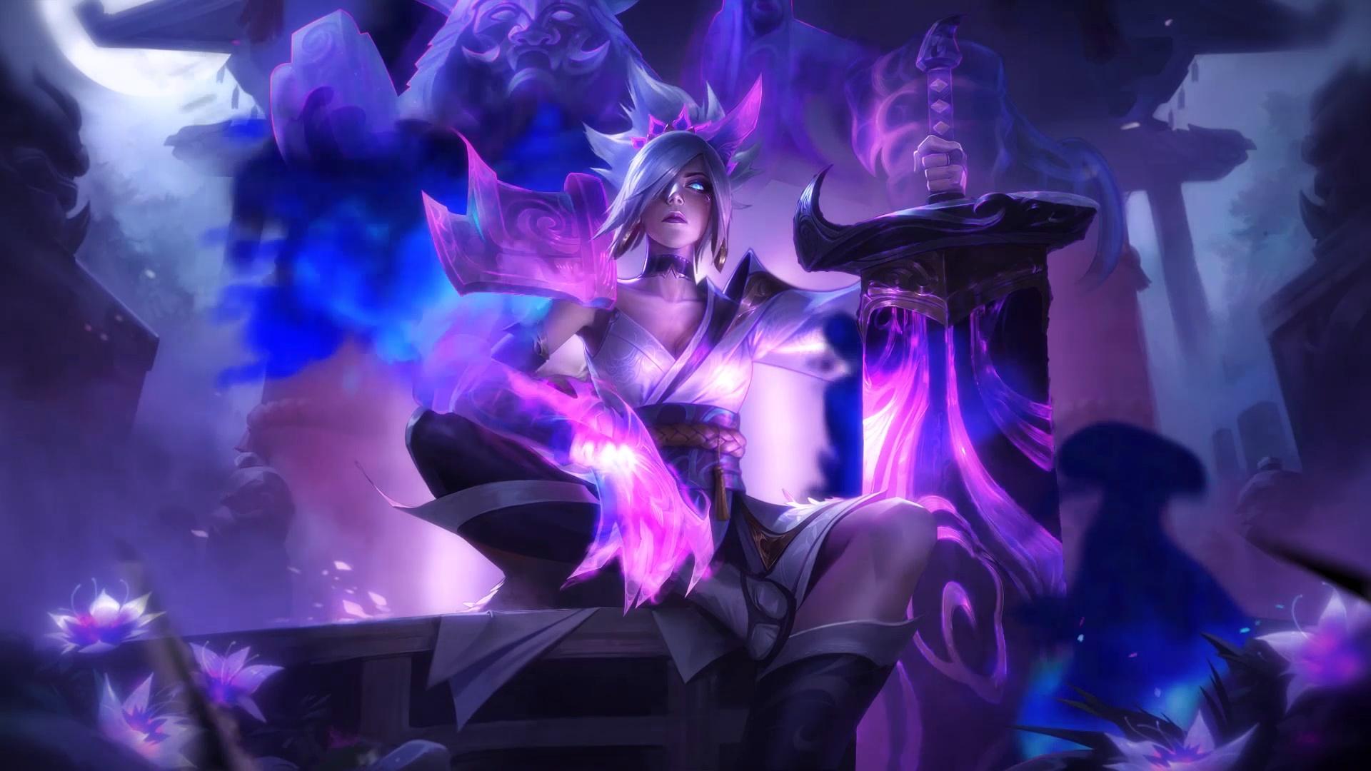 Spirit Blossom Riven – League of Legends Live Wallpaper